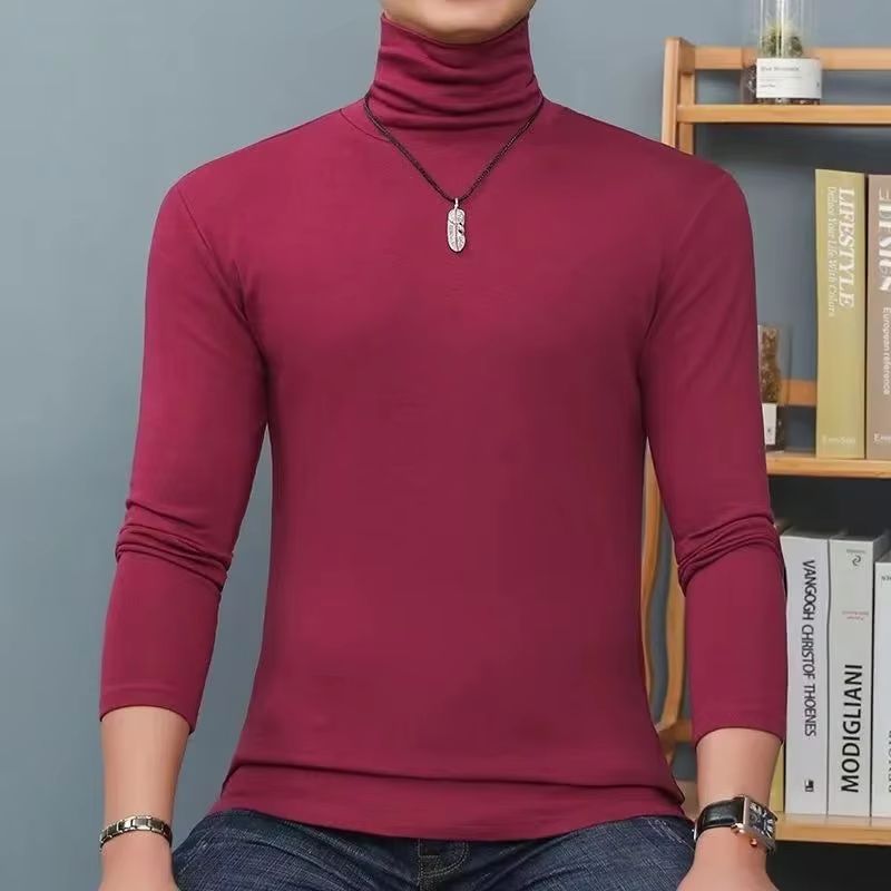 Turtleneck Sweater Men - Winter Mens Turtleneck Sweaters Casual Thermal