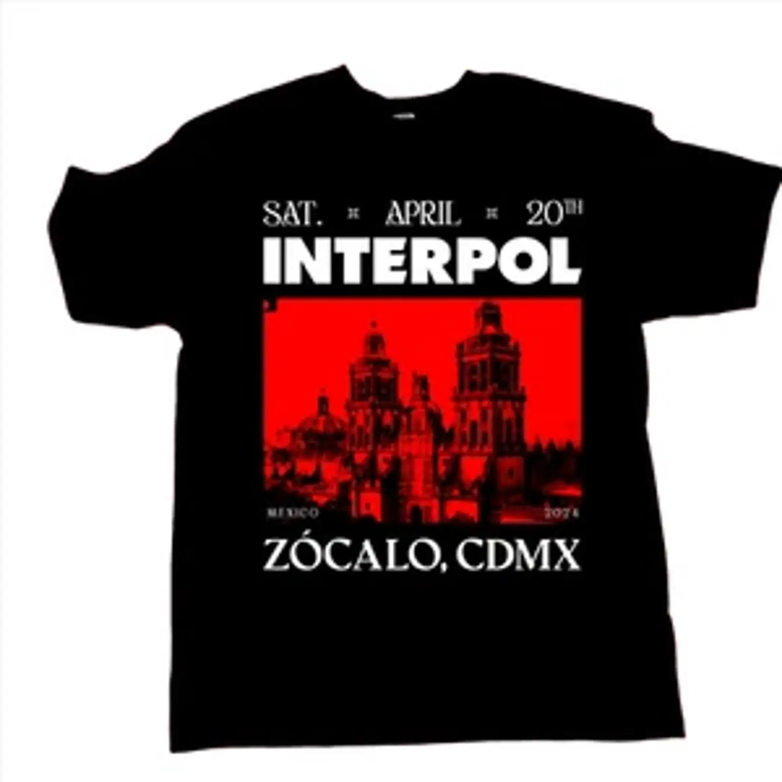 Men'S Fashion Zocalo - Interpol Mexico Zocalo Cdmx April 20