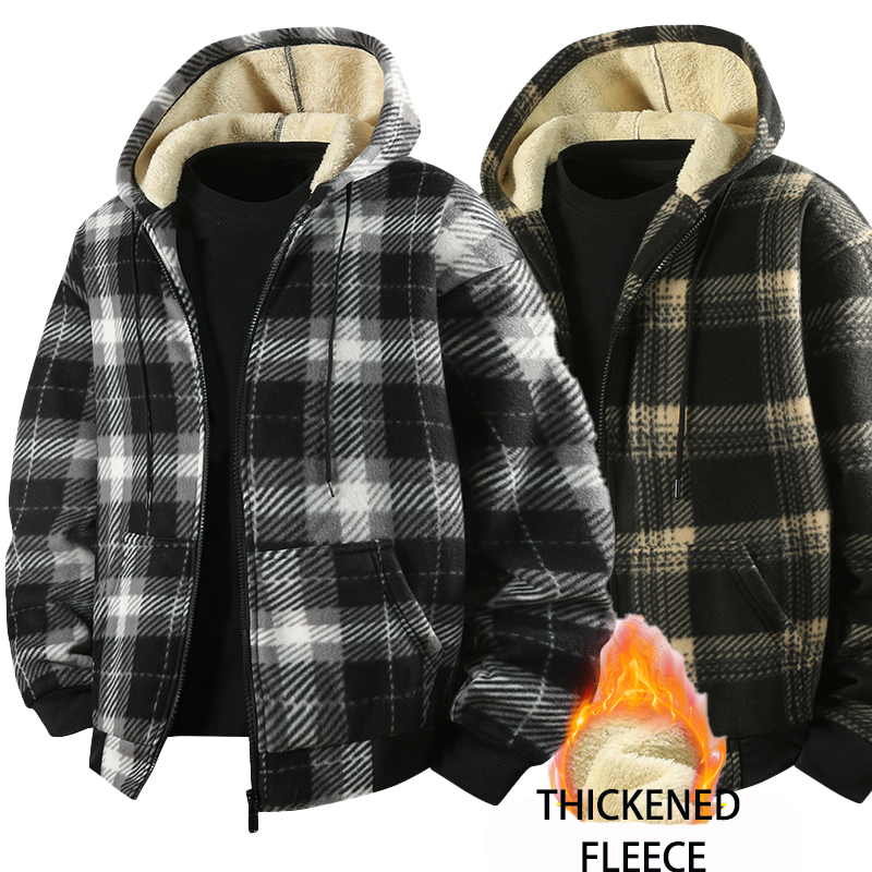 Men'S Fashion Zipper Jacket - New Fashion Fleece Lined Men's Casual