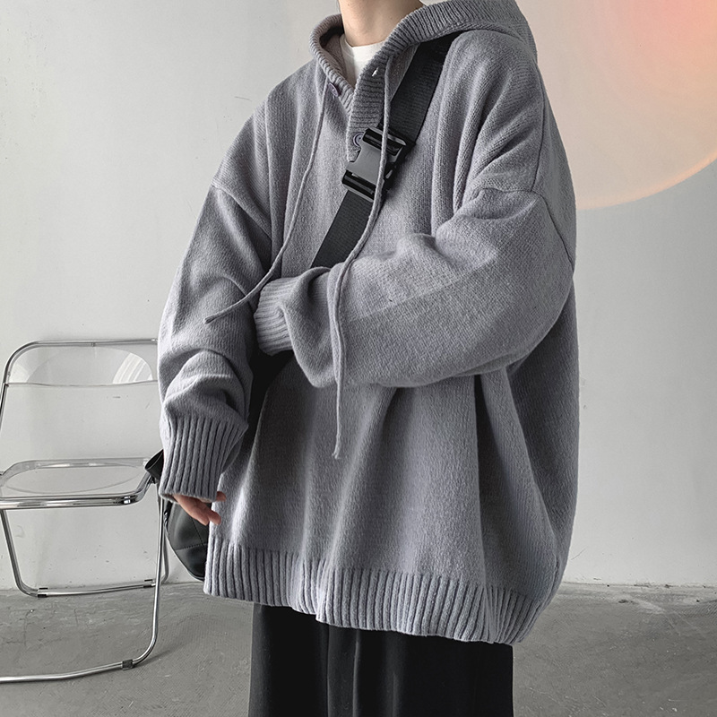 Men Solid Turtleneck Pullovers - огляд і ціна Turtleneck Sweater Men