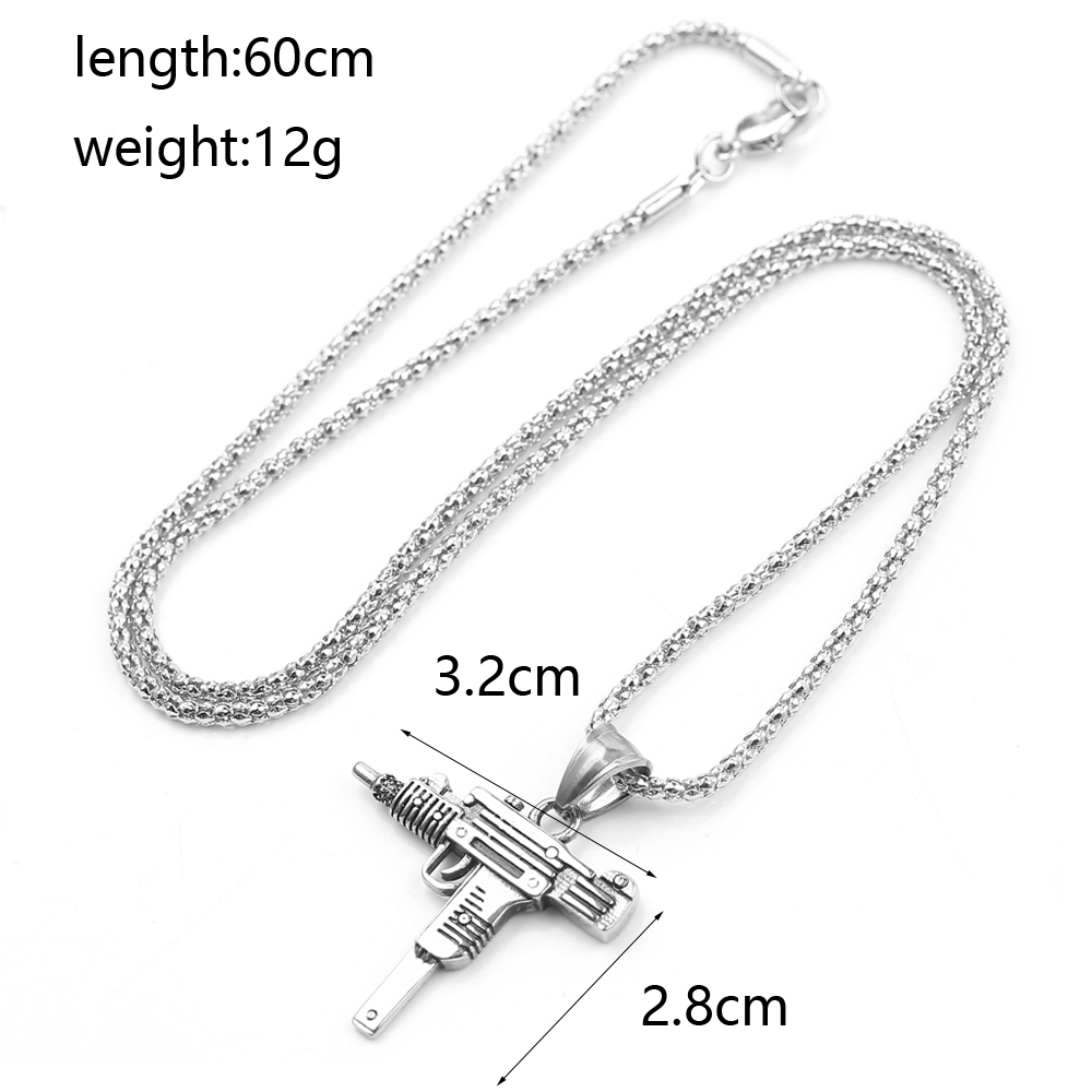 Punk Uzi Pistol Machine Gun Ne - огляд і ціна Men'S Fashion Accessories