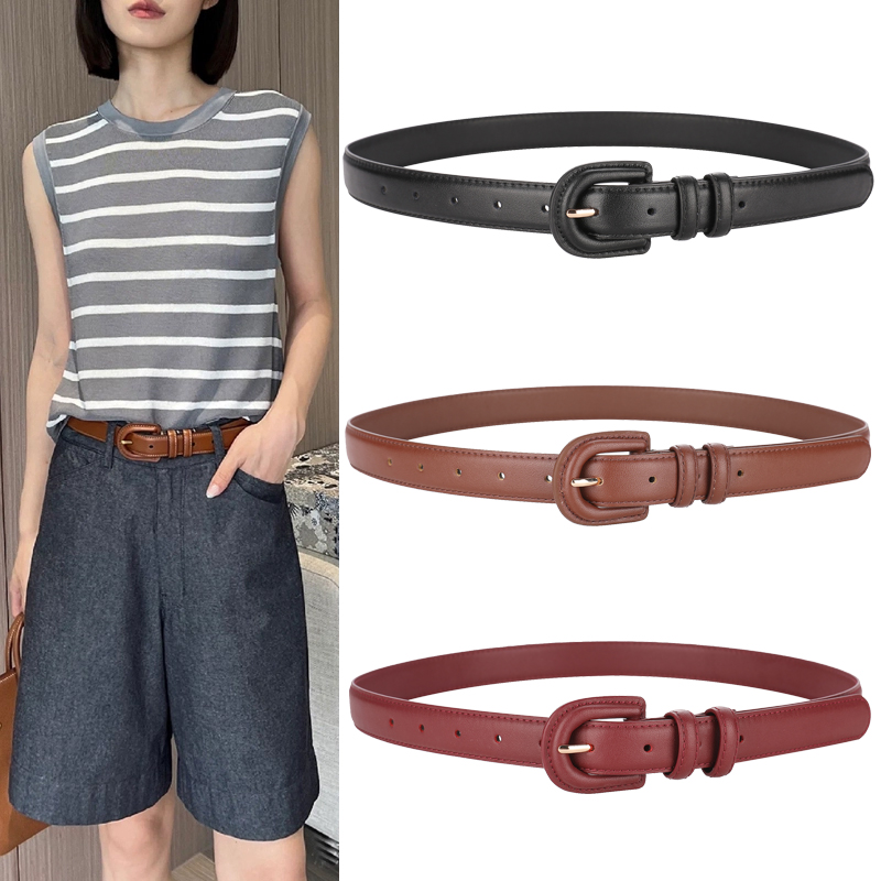 Light Luxury Candy Color Cowhi - огляд і ціна Leather Belt Braided