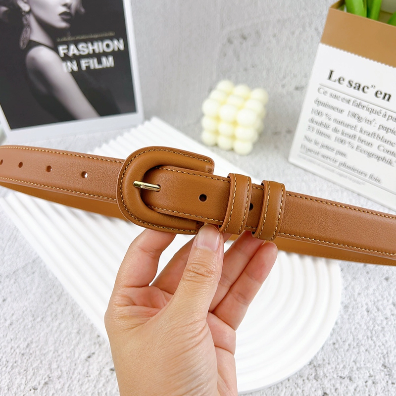 Light Luxury Candy Color Cowhi - огляд і ціна Leather Belt Braided