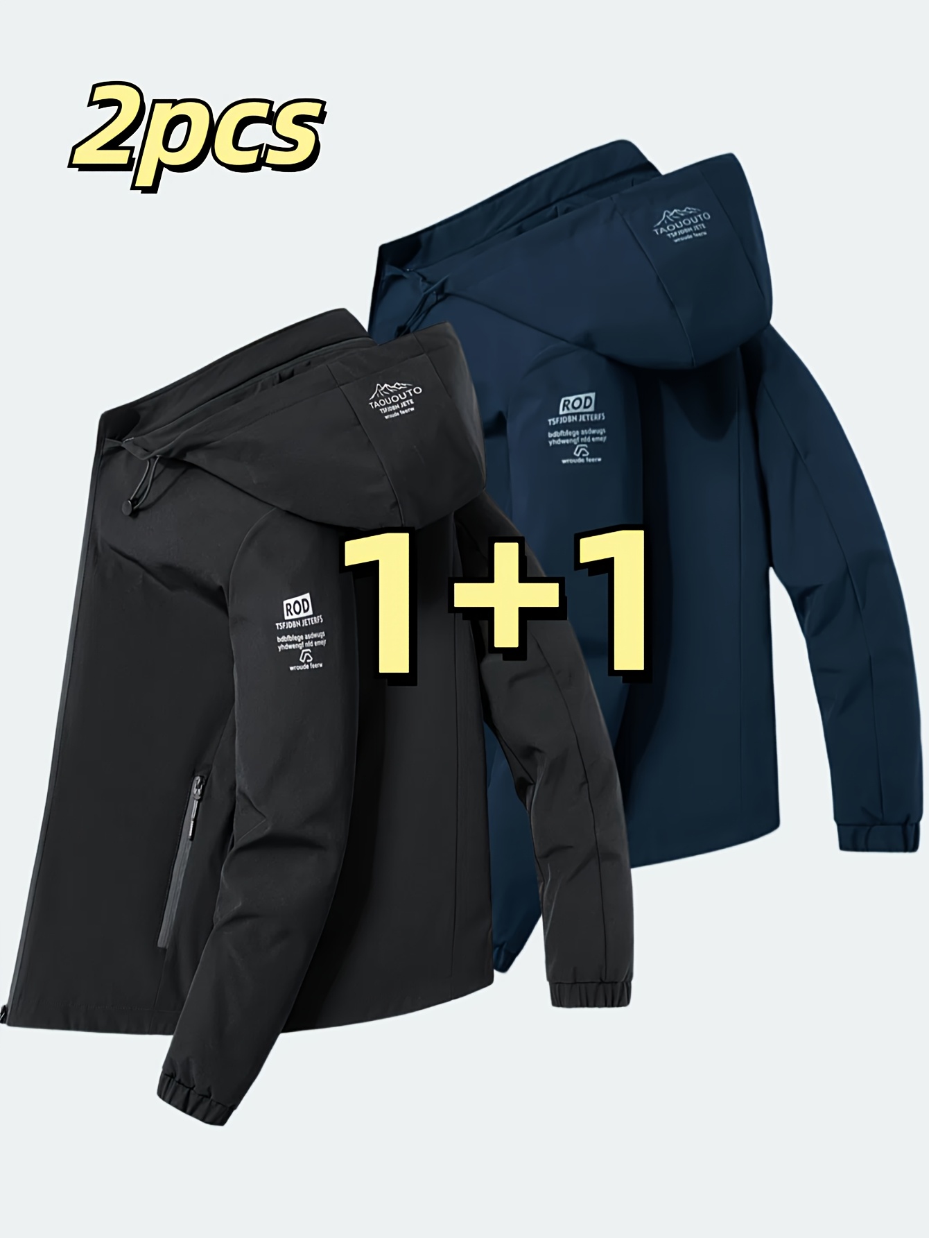 Two piece fashionable Men's wi - огляд і ціна Men'S Fashion Zipper Jacket