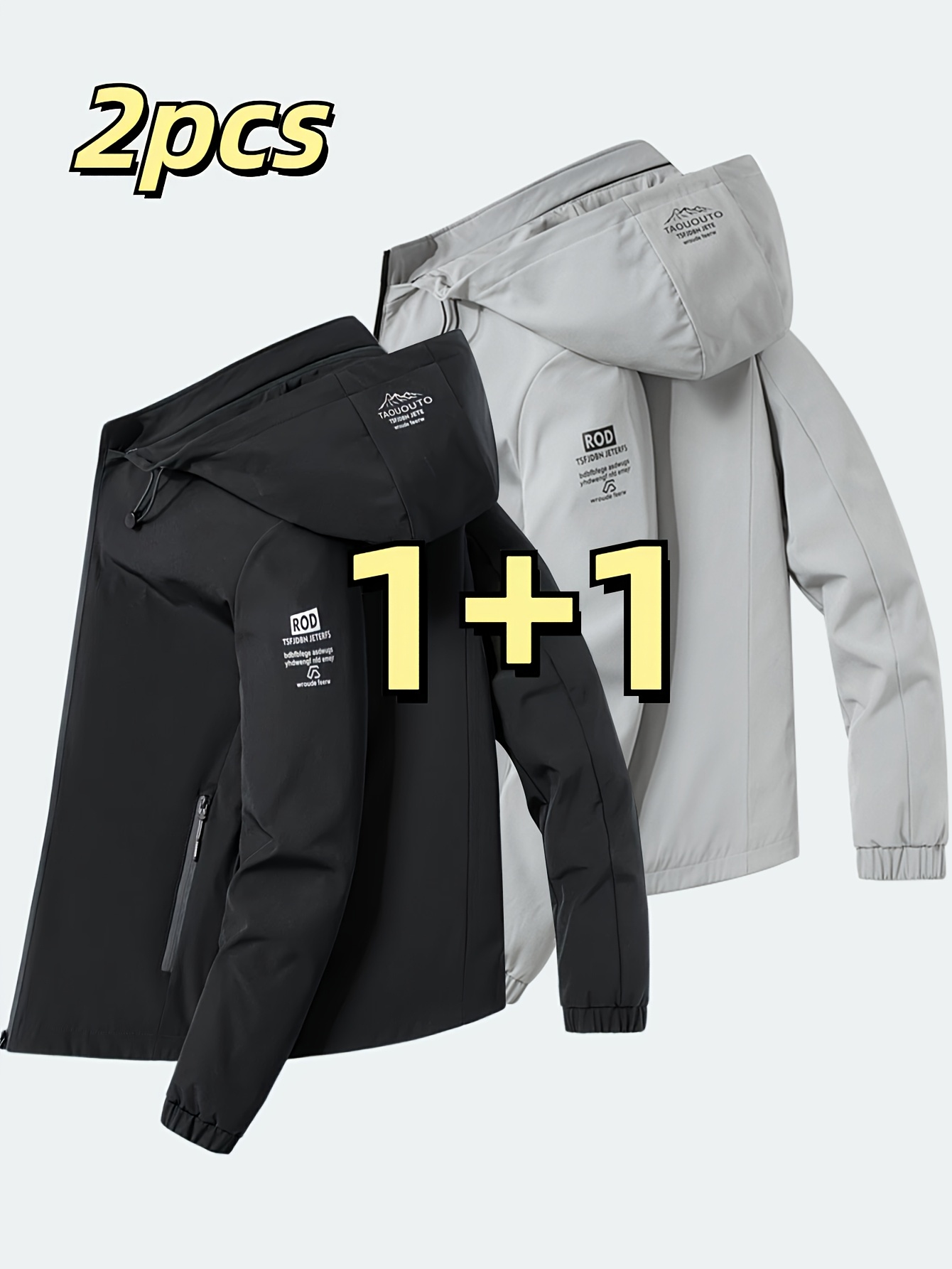 Two piece fashionable Men's wi - огляд і ціна Men'S Fashion Zipper Jacket