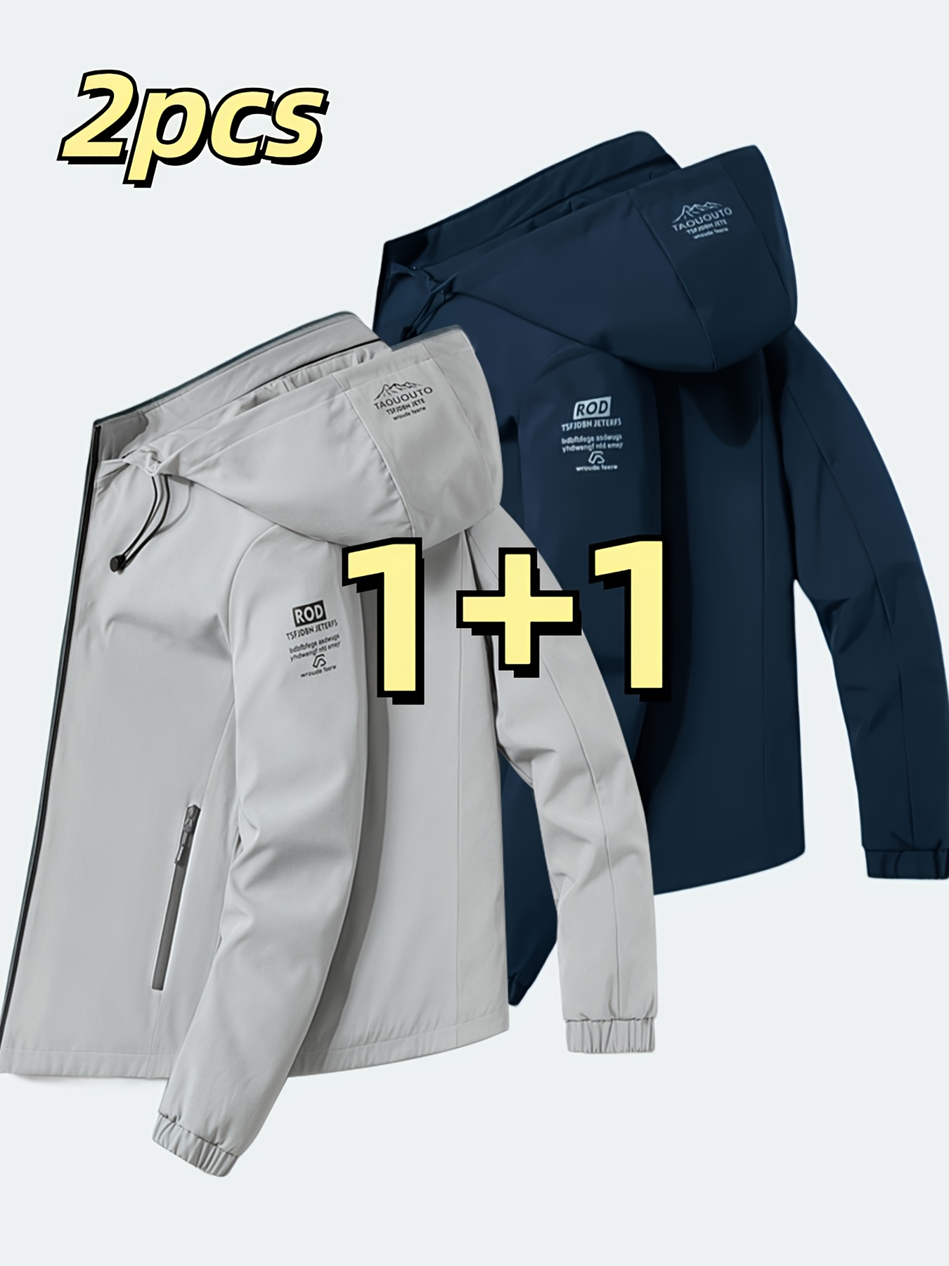 Two piece fashionable Men's wi - огляд і ціна Men'S Fashion Zipper Jacket