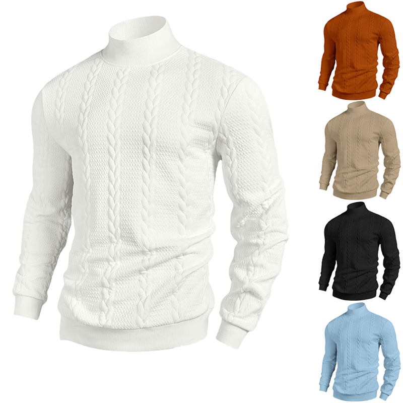2025 Autumn/Winter New Europea - огляд і ціна Turtleneck Sweater Men