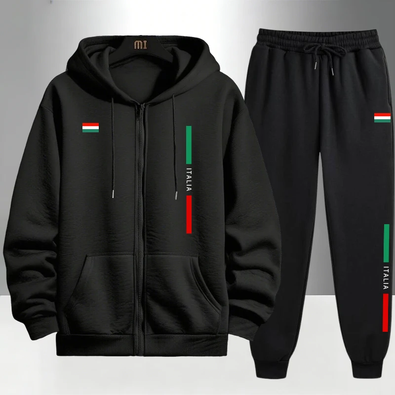 Italy Fashion Men's Set Zipper - огляд і ціна Mens Fashion Urban