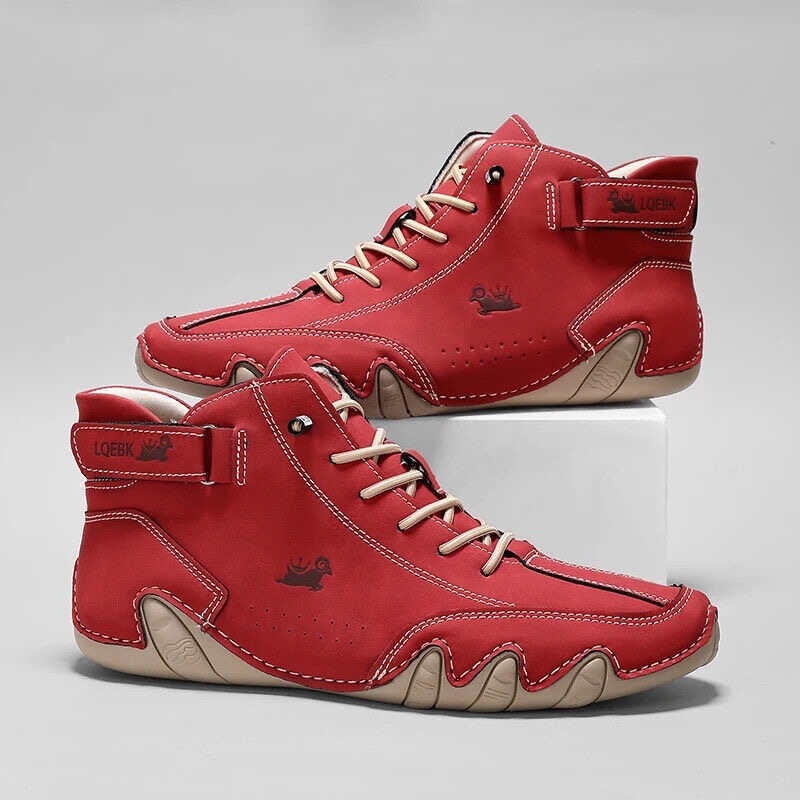 Leather Casual Shoes Sneakers  - огляд і ціна Men'S Fashion Footwear