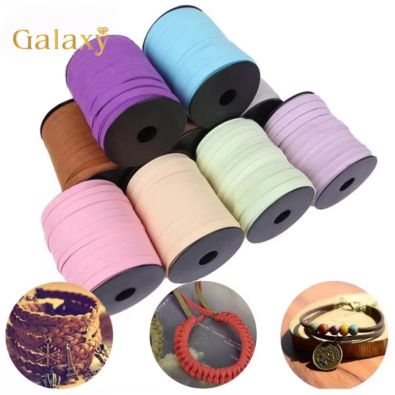 10mm 45m/Roll Korean Flat Faux - огляд і ціна Leather Belt Braided