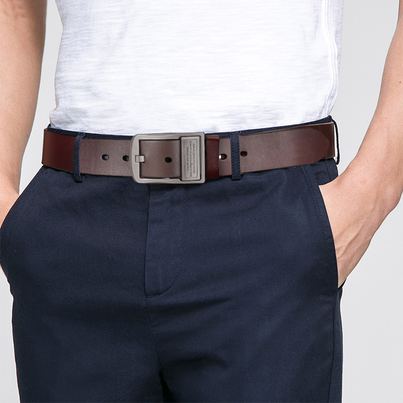 New Leather Cowhide Men's Belt - огляд і ціна Leather Belt Braided