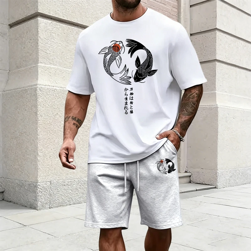 Japanese Yinyang Pattern Men's - огляд і ціна Mens Fashion Urban