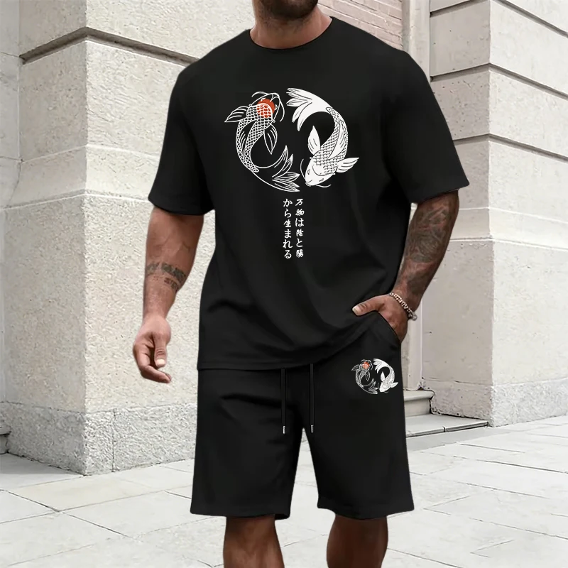Japanese Yinyang Pattern Men's - огляд і ціна Mens Fashion Urban