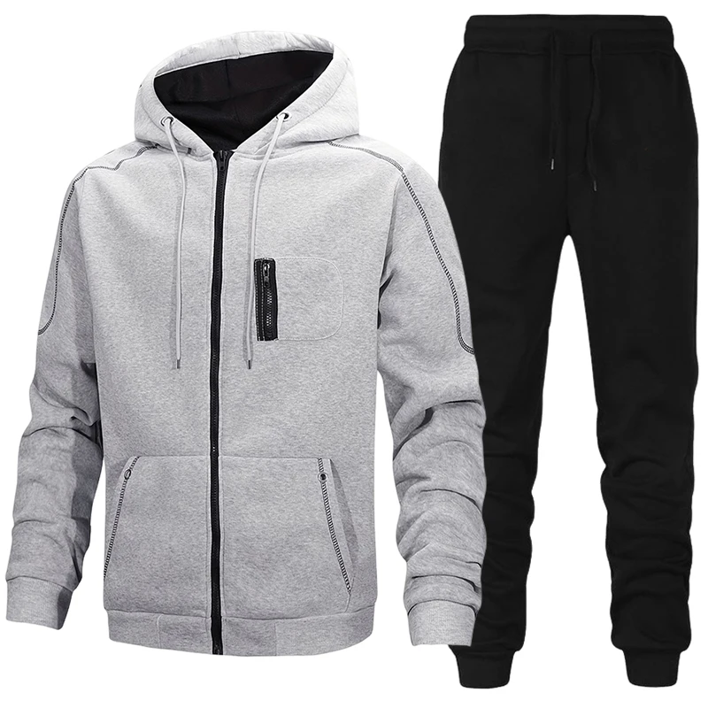 Fashion Men's Tracksuit Casual - огляд і ціна Men'S Fashion Zipper Jacket