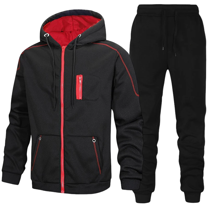 Fashion Men's Tracksuit Casual - огляд і ціна Men'S Fashion Zipper Jacket