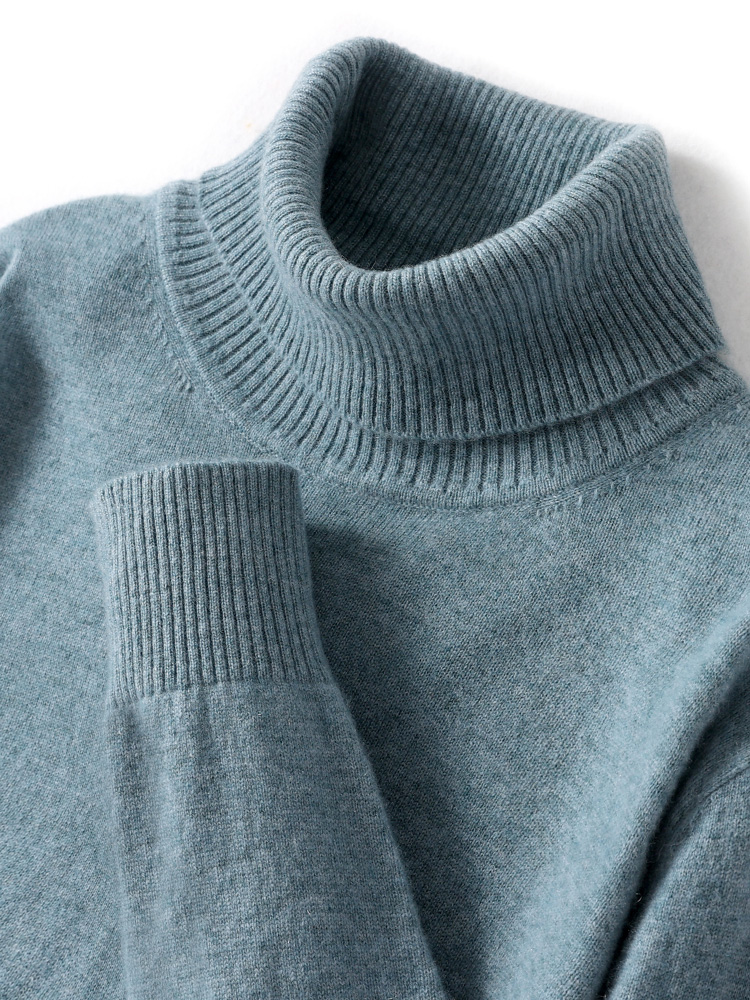 Autumn Winter Men Wool Turtlen - огляд і ціна Turtleneck Sweater Men