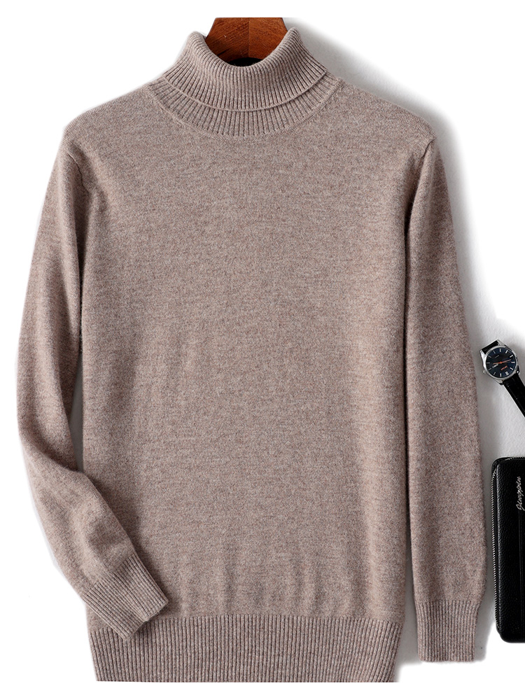 Autumn Winter Men Wool Turtlen - огляд і ціна Turtleneck Sweater Men