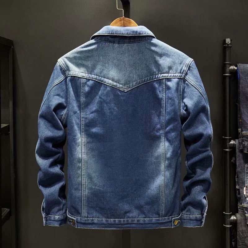 Men Fleece Lined Denim Jacket  - огляд і ціна Sherpa Jacket Fleece