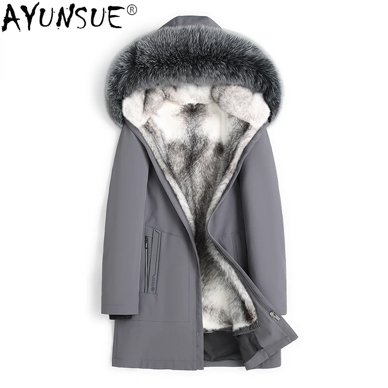 AYUNSUE Fashion Winter Jacket  - огляд і ціна Men'S Fashion Zipper Jacket