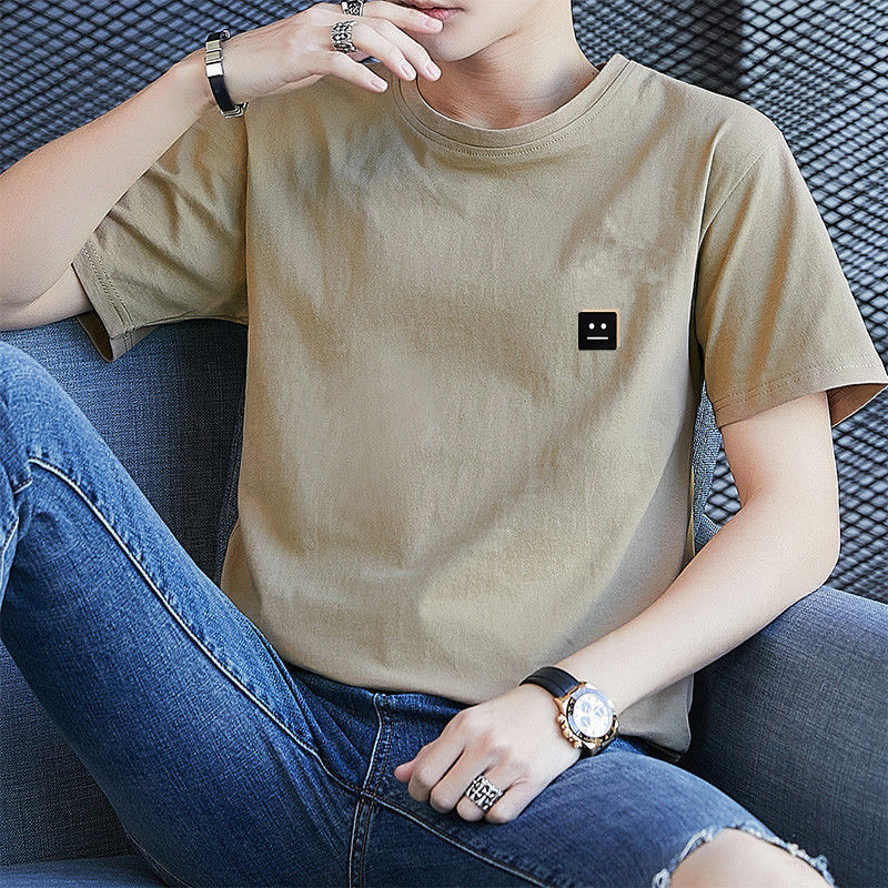 Short Sleeve Shirt Men's Summe - огляд і ціна Mens Fashion Young