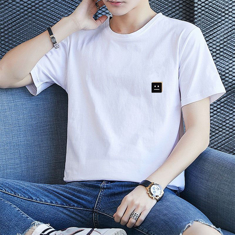 Short Sleeve Shirt Men's Summe - огляд і ціна Mens Fashion Young