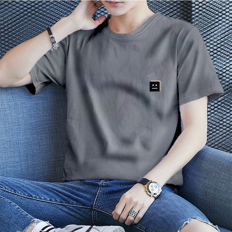 Short Sleeve Shirt Men's Summe - огляд і ціна Mens Fashion Young