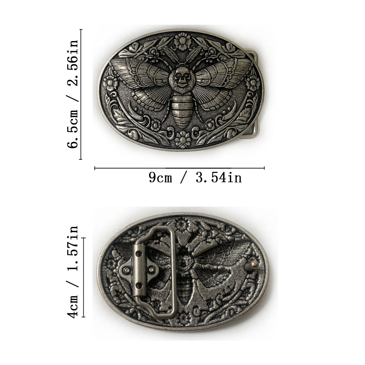 Men Vintage Belt Buckle, Antiq - огляд і ціна Leather Belt Braided