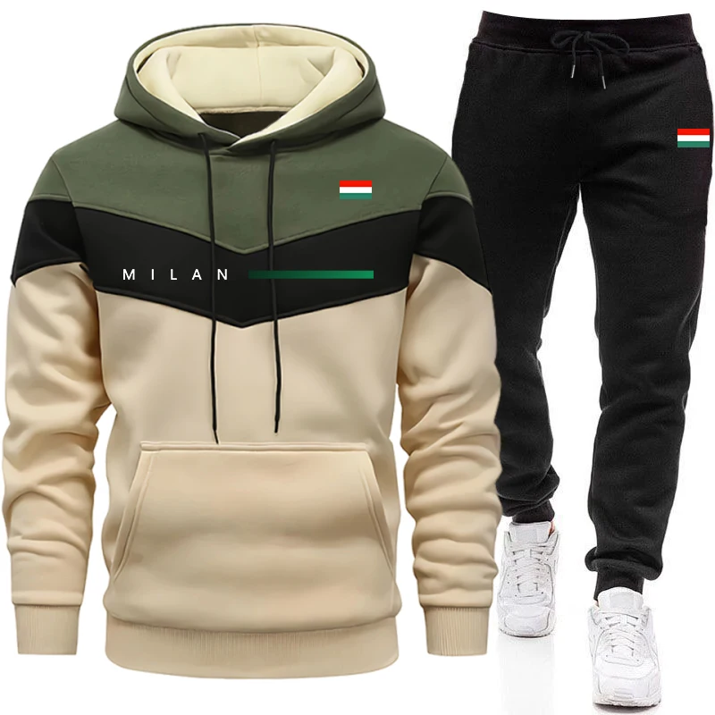Italy Fashion Men's Hoodies Se - огляд і ціна Mens Fashion Urban