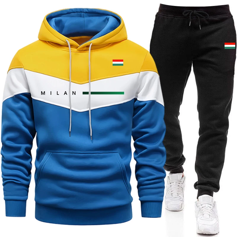 Italy Fashion Men's Hoodies Se - огляд і ціна Mens Fashion Urban