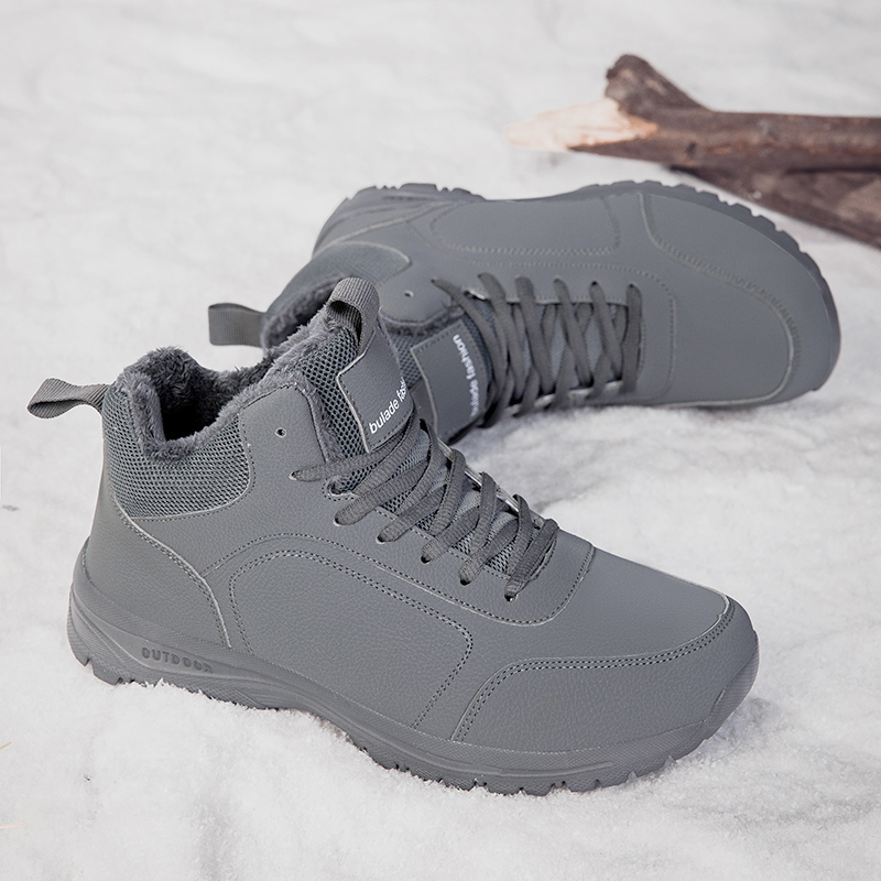 Winter Men's Boots Warm Plush  - огляд і ціна Men'S Fashion Footwear