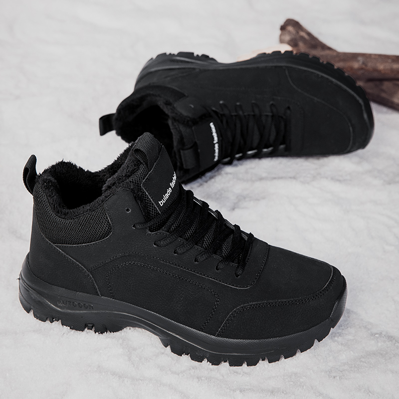 Winter Men's Boots Warm Plush  - огляд і ціна Men'S Fashion Footwear