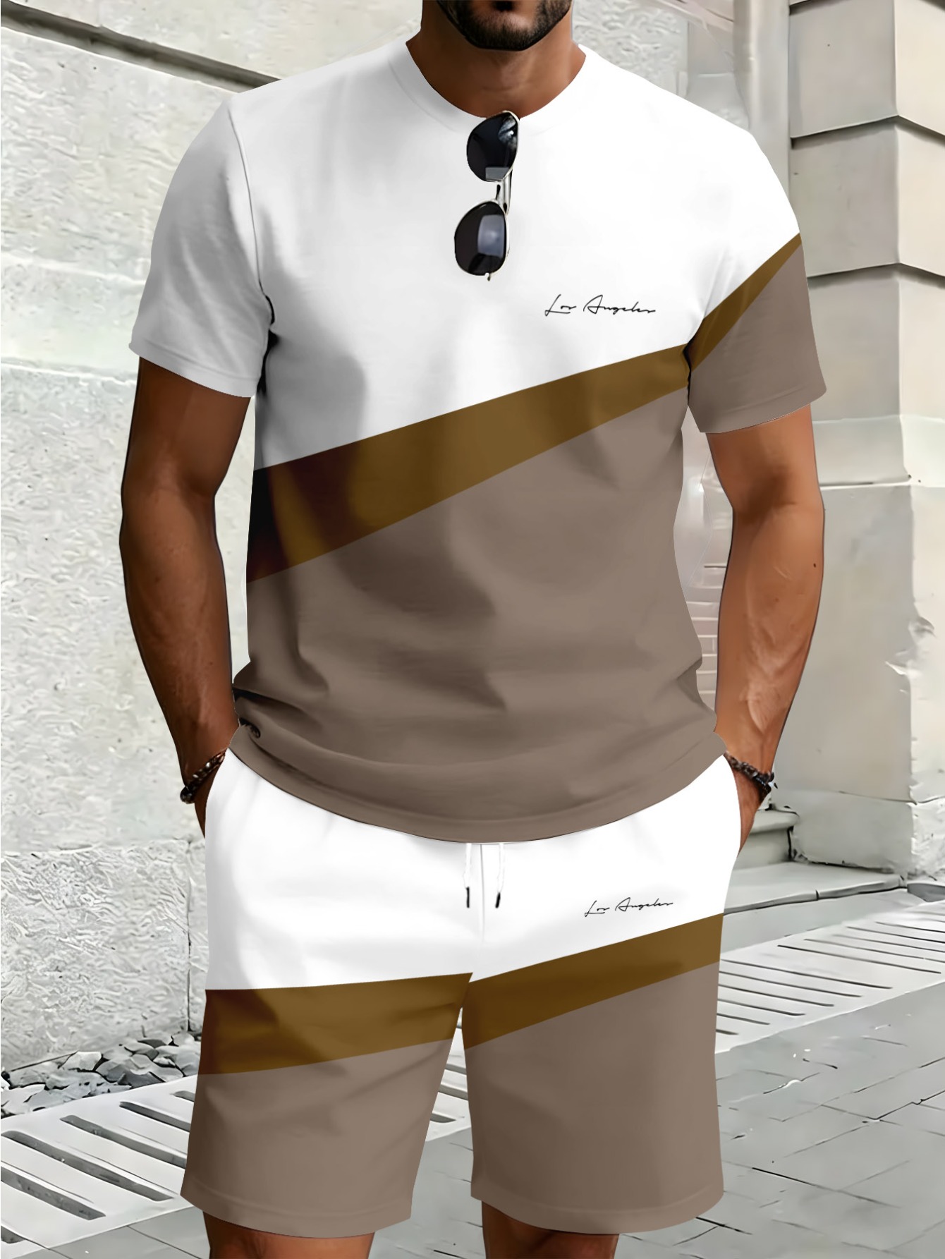 2026 US Men's T-shirt Set - Ou - огляд і ціна Men'S Fashion For Summer 2026