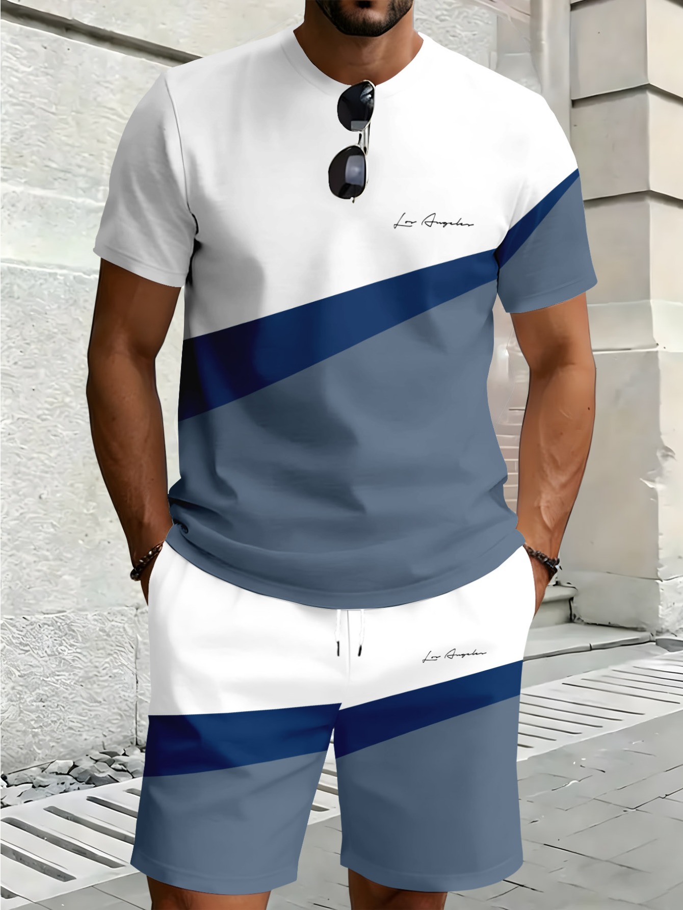 2026 US Men's T-shirt Set - Ou - огляд і ціна Men'S Fashion For Summer 2026
