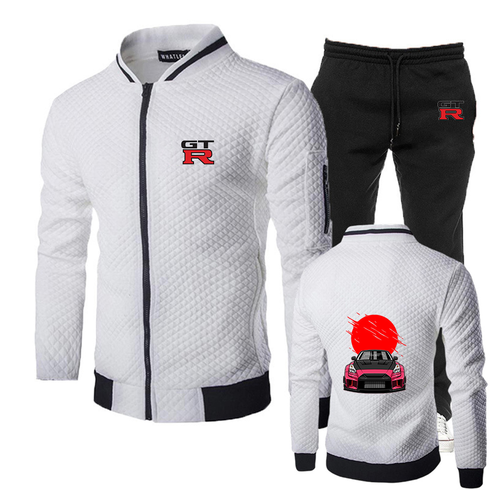 Initial D GTR R35 Print 2026 S - огляд і ціна Men'S Fashion Zipper Jacket