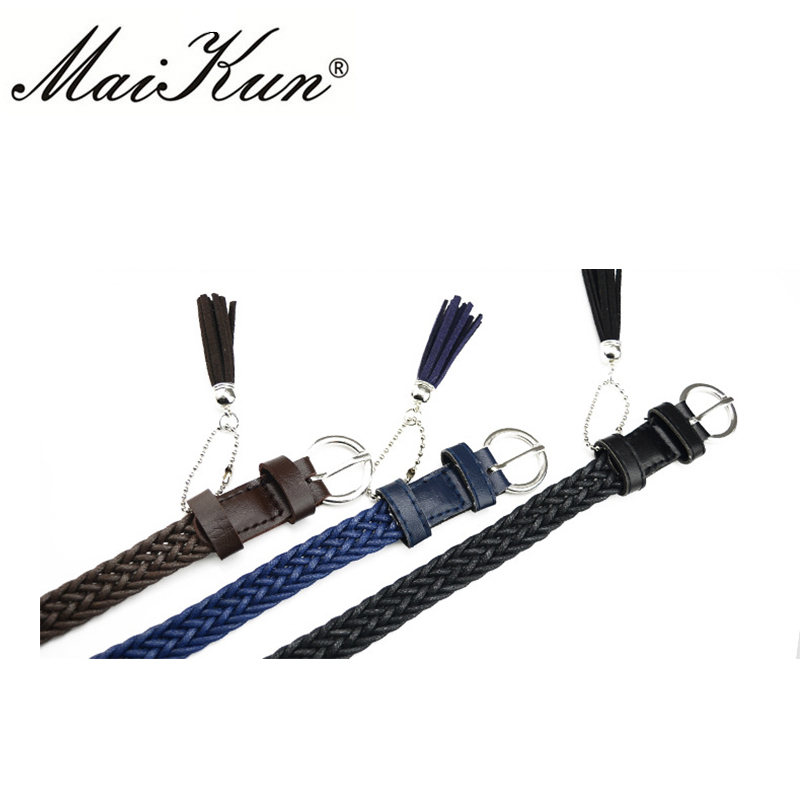 Maikun Thin Belts for Women Hi - огляд і ціна Leather Belt Braided