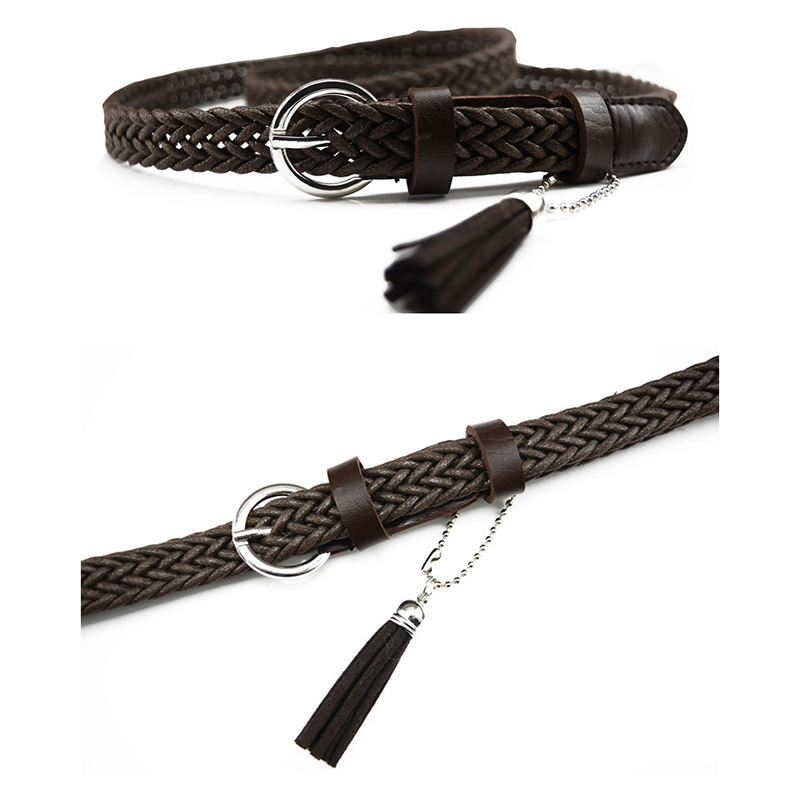 Maikun Thin Belts for Women Hi - огляд і ціна Leather Belt Braided