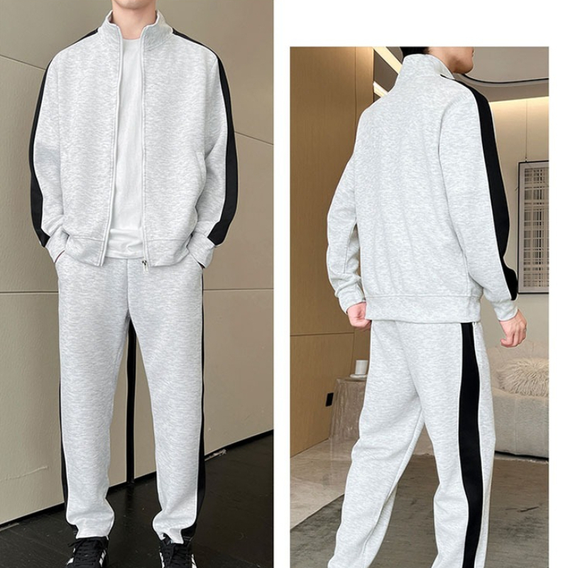 Autumn Men Tracksuit Casual Jo - огляд і ціна Men'S Fashion Zipper Jacket