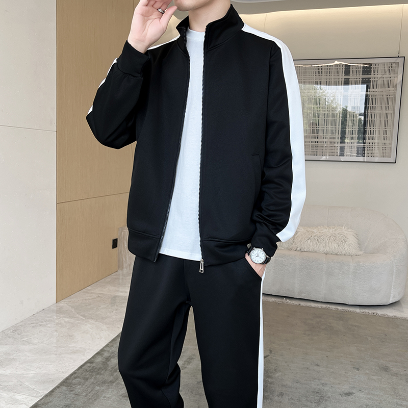 Autumn Men Tracksuit Casual Jo - огляд і ціна Men'S Fashion Zipper Jacket
