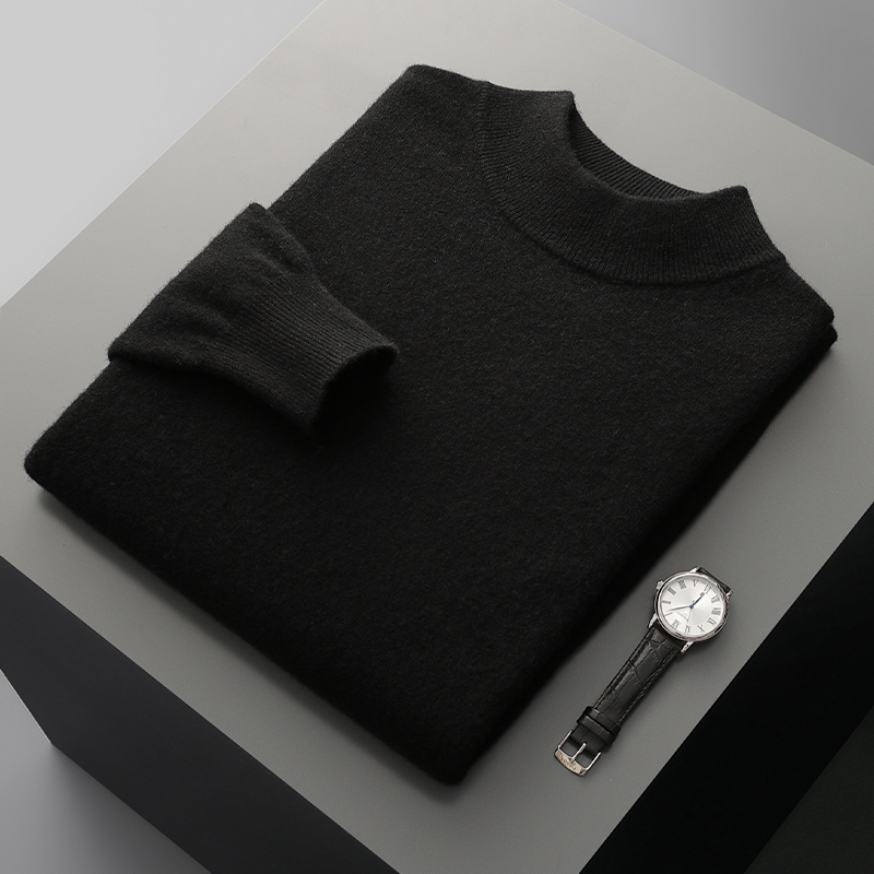 Autumn and Winter Men's Cashme - огляд і ціна Turtleneck Sweater Men