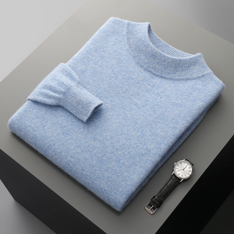 Autumn and Winter Men's Cashme - огляд і ціна Turtleneck Sweater Men