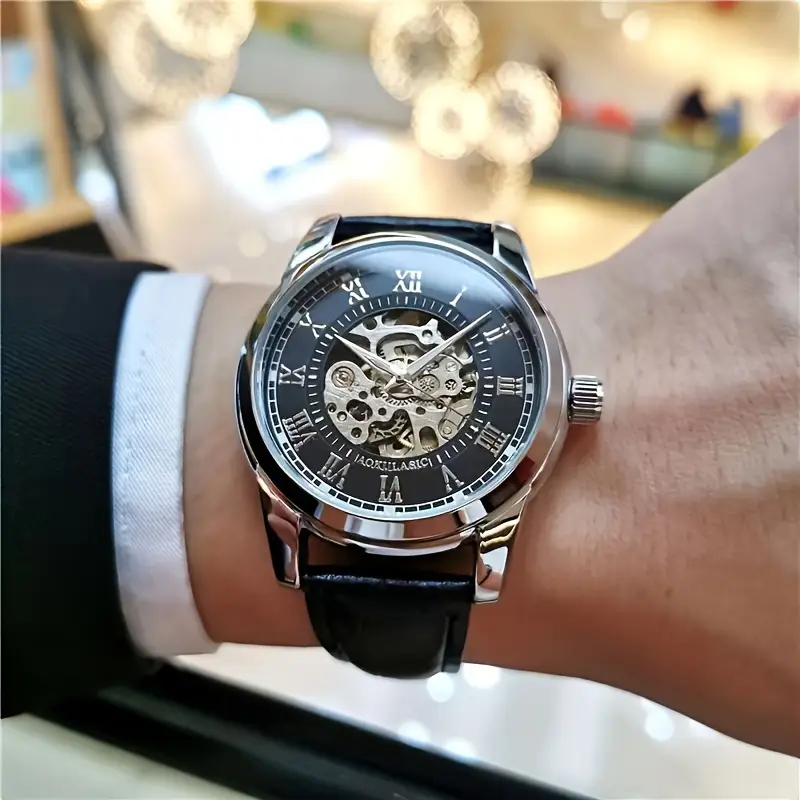 Elegant Men's Automatic Mechan - огляд і ціна Mens Fashion Young