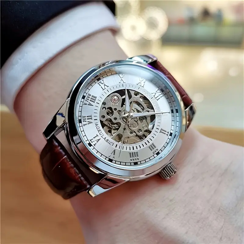 Elegant Men's Automatic Mechan - огляд і ціна Mens Fashion Young