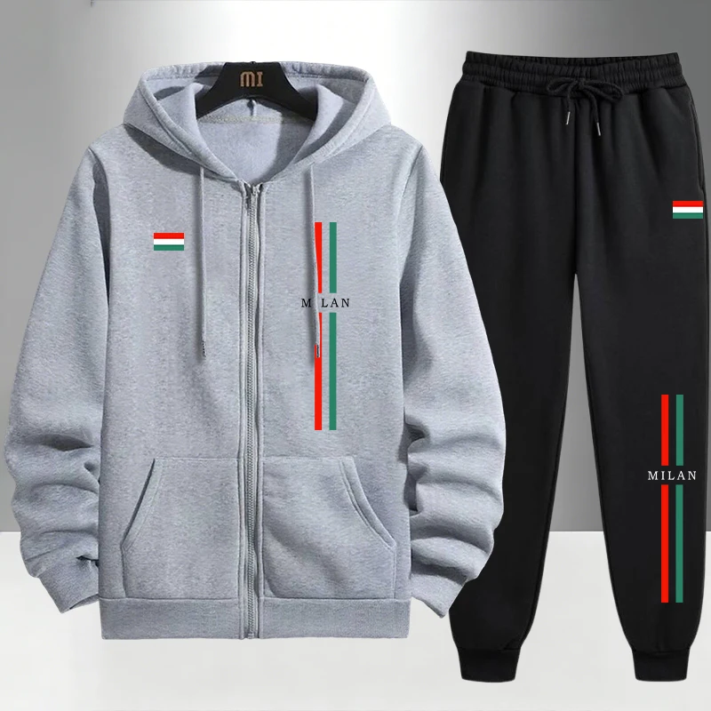 2026 Italy Printed Men's Set Z - огляд і ціна Mens Fashion Urban