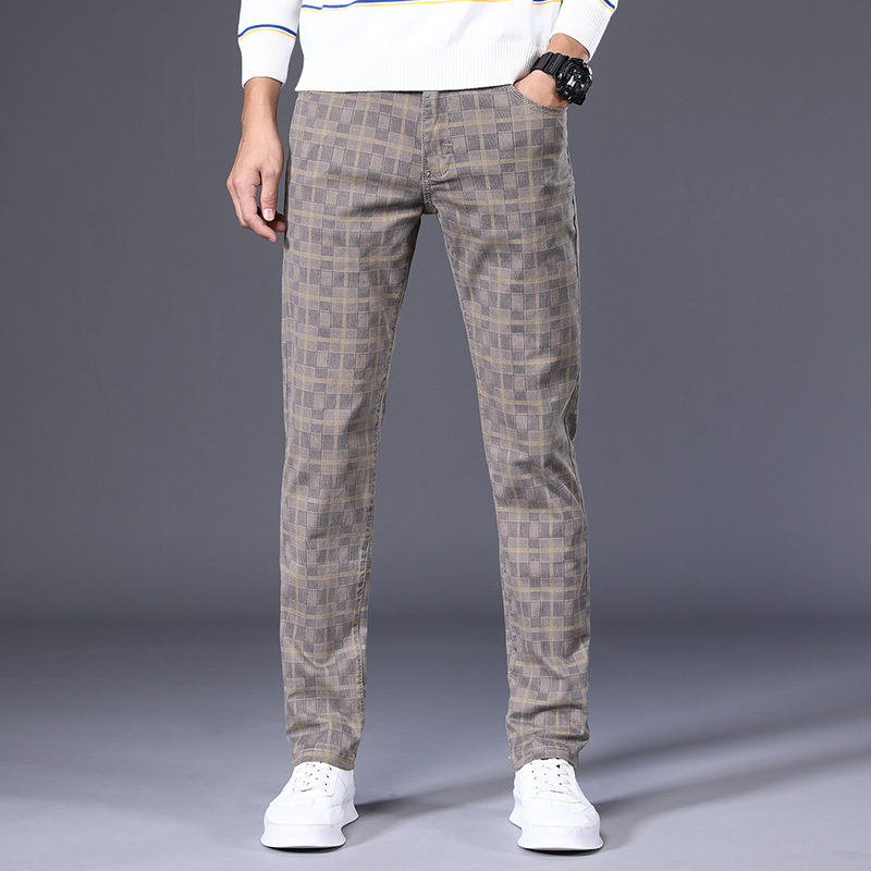 6 colors classic plaid casual  - огляд і ціна Mens Fashion Young