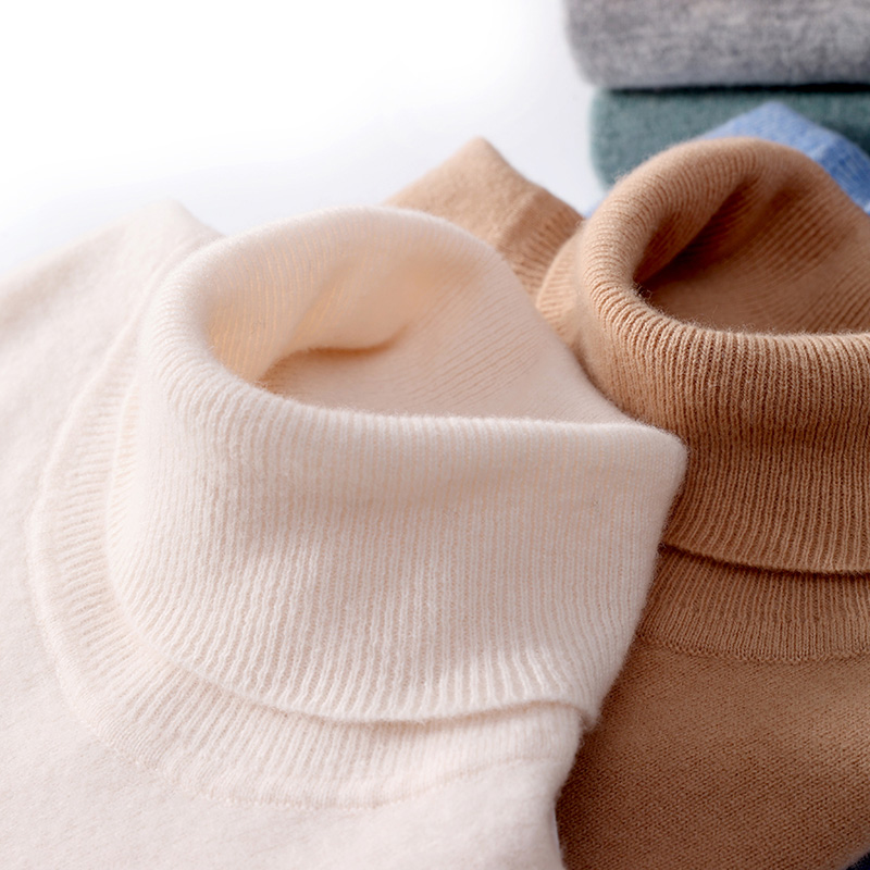 Men's 100% Pure Wool High Coll - огляд і ціна Turtleneck Sweater Men