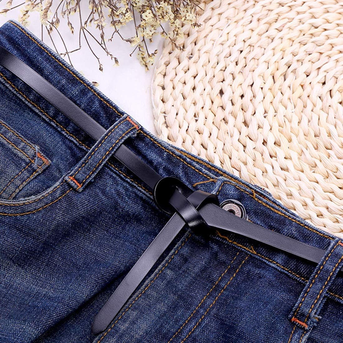 Retro waist cinch genuine leat - огляд і ціна Leather Belt Braided