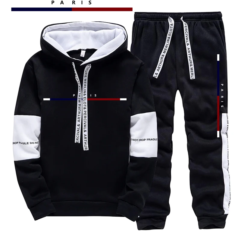 Paris Fashion Printed Men's Se - огляд і ціна Mens Fashion Urban