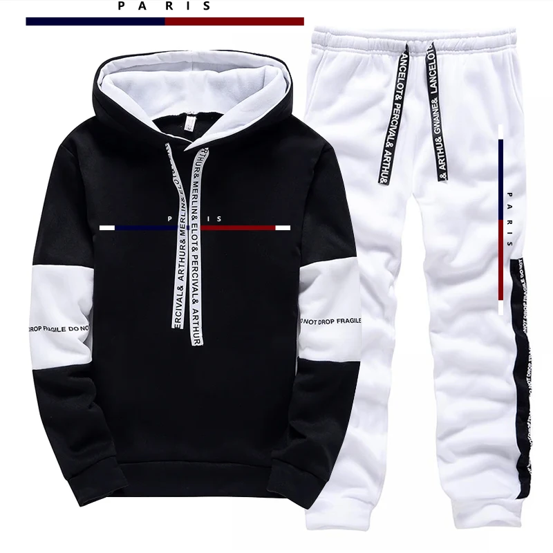 Paris Fashion Printed Men's Se - огляд і ціна Mens Fashion Urban