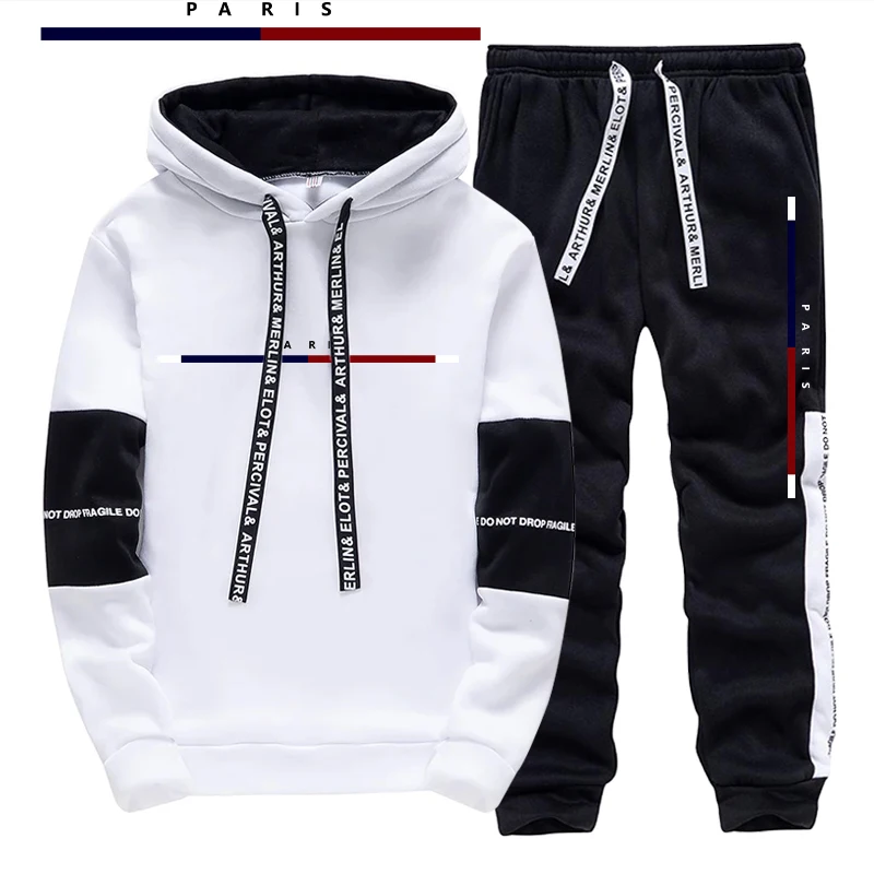 Paris Fashion Printed Men's Se - огляд і ціна Mens Fashion Urban